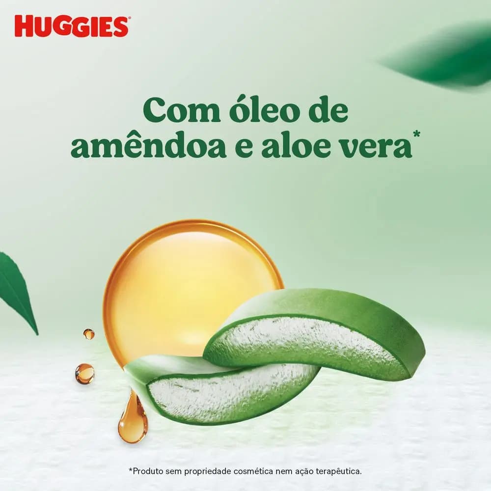 Huggies Fralda Descartável Premium Natural Care RN 34 Unidades — imagem 5