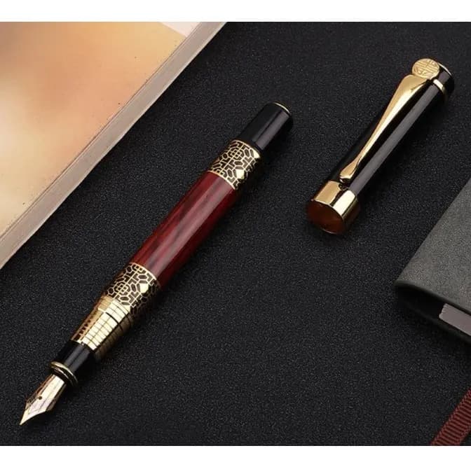 Tinteiro Nobrand Tinteiro / Pena Cor Opcional Exterior Dourado Traço Extra Fina - Unidade De 1 X Unidade — imagem 2