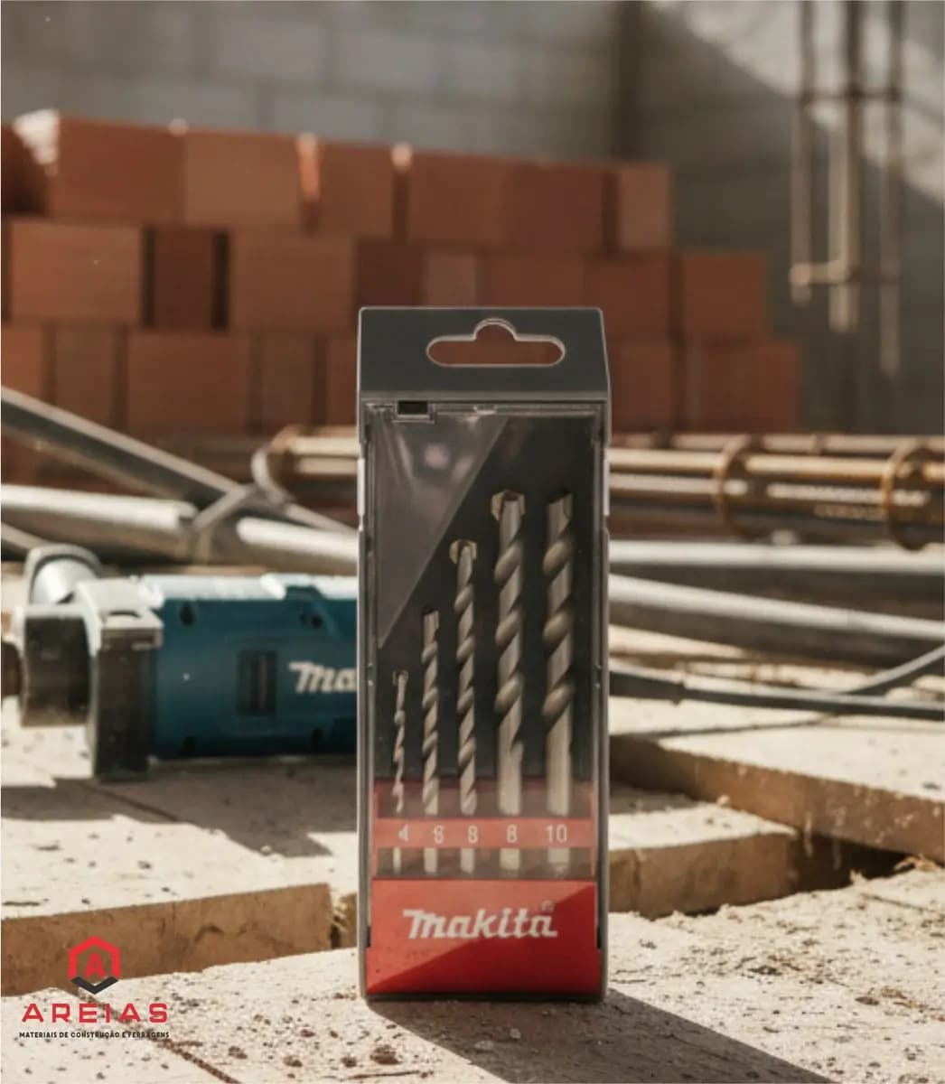 JOGO BROCA WIDIA CONCRETO 5 Pecas 4a10mm - MAKITA D03894 — imagem 2
