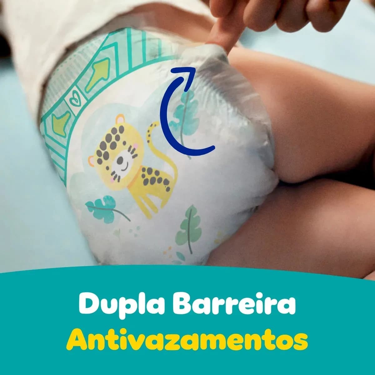 Fralda Pampers Confort Sec Tamanho G, 92 Un — imagem 4