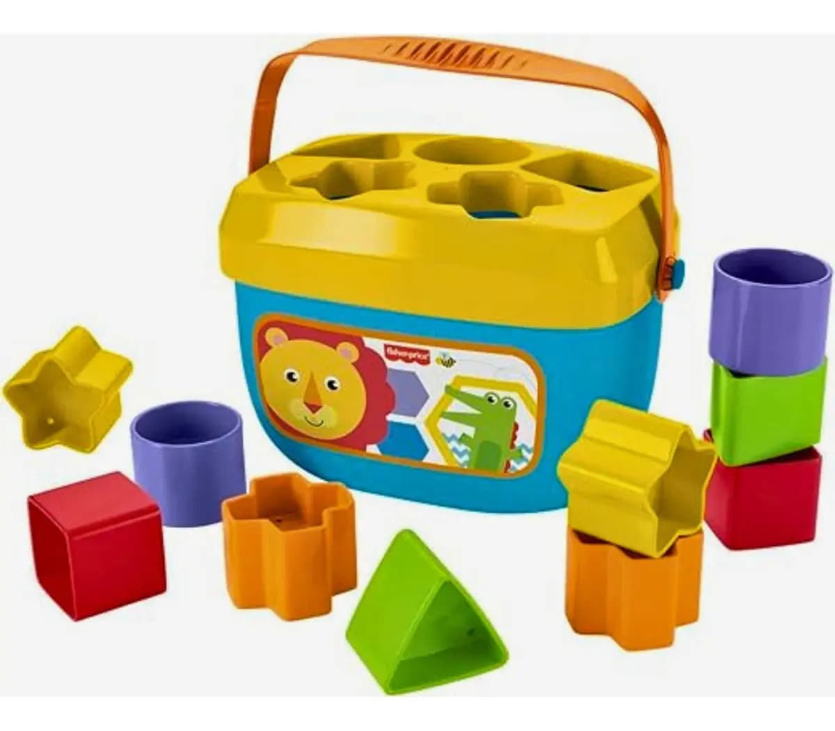 Balde Primeiros Blocos Fisher-price - Mattel Ffc84 Multicolor — imagem 3