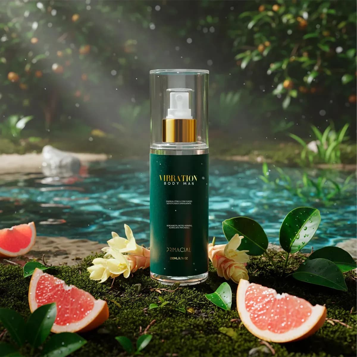 Kit 3 Body Splash Masculino Vibration + Blunn + Infalível Fero By Primacial Body Man — imagem 6