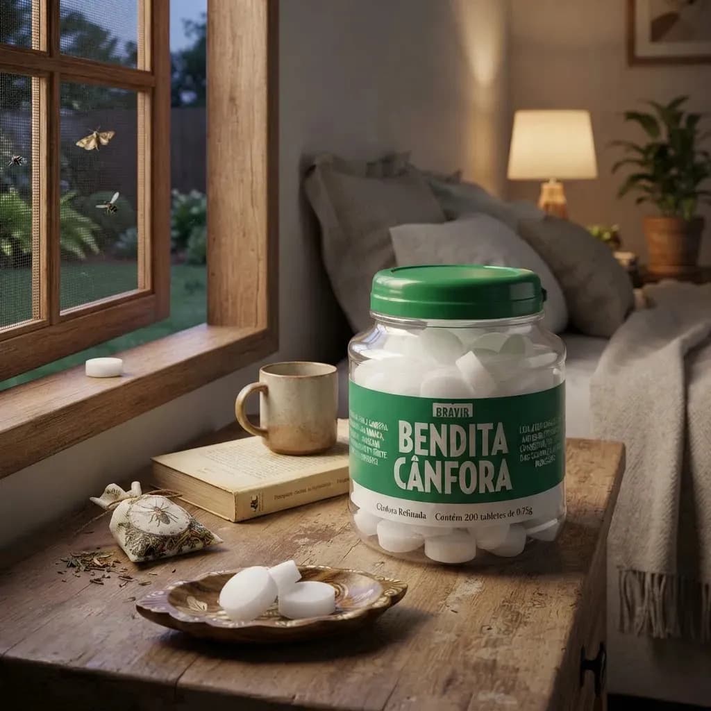 Pastilhas Bendita Cânfora Bravir 200 Tabletes de 0,75g — imagem 2