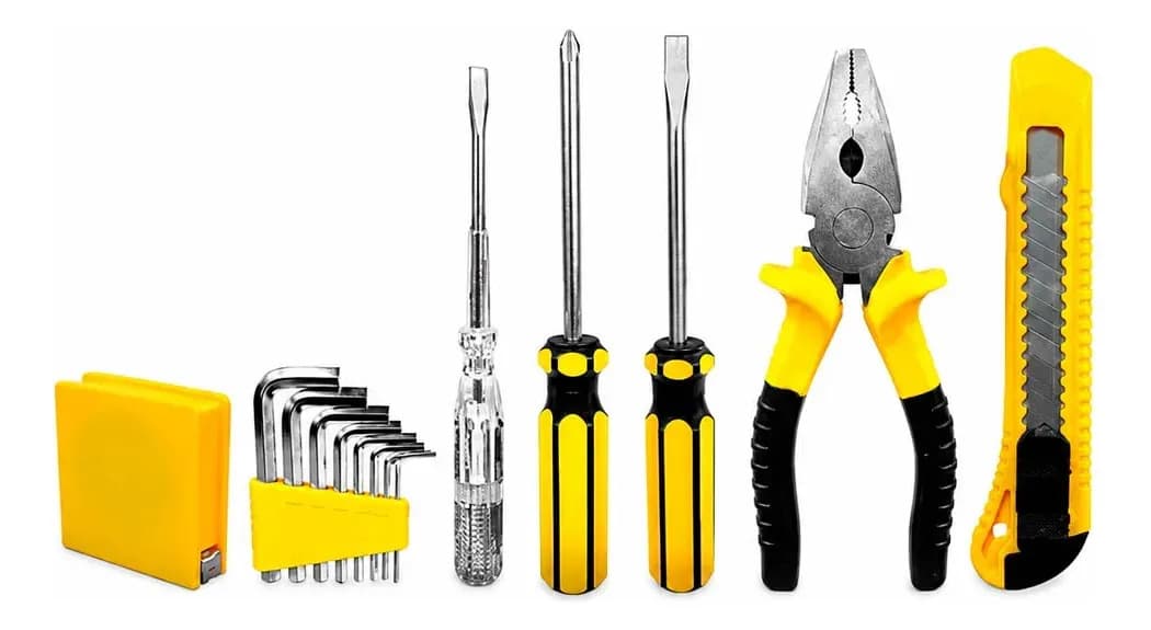 Kit Jogo De Ferramentas Aço Carbono Titanium 11 Peças — imagem 4
