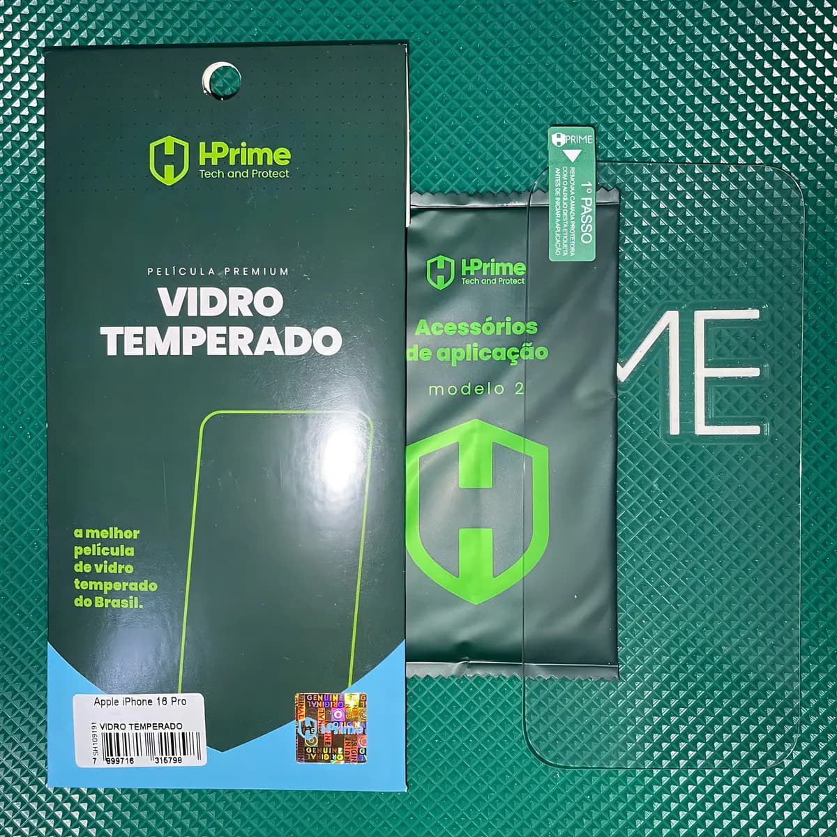Película Hprime Vidro Temperado iPhone 16 Pro Tela 6.3 — imagem 2