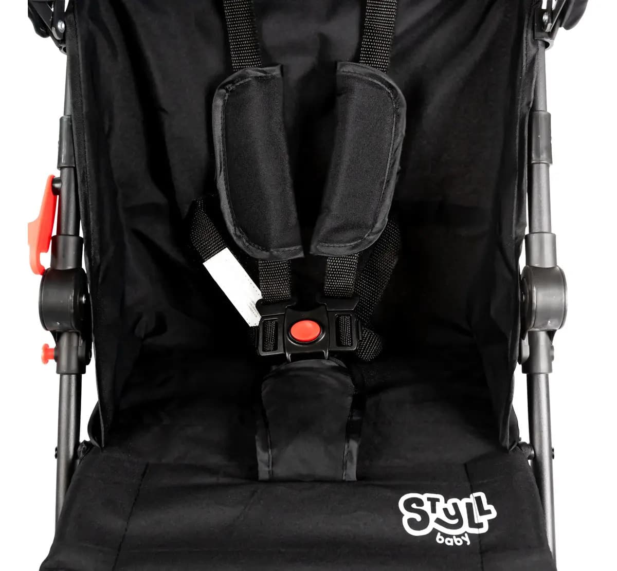 Carrinho De Bebê Passeio Guarda Chuva Styll Baby Preto — imagem 3