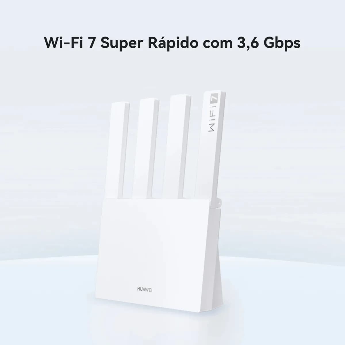 HUAWEI WiFi BE3 3.6 Gpbs Dual-Band Wi-Fi 7 I Visualização de diagnóstico WiFi I Controle parental Preto — imagem 2