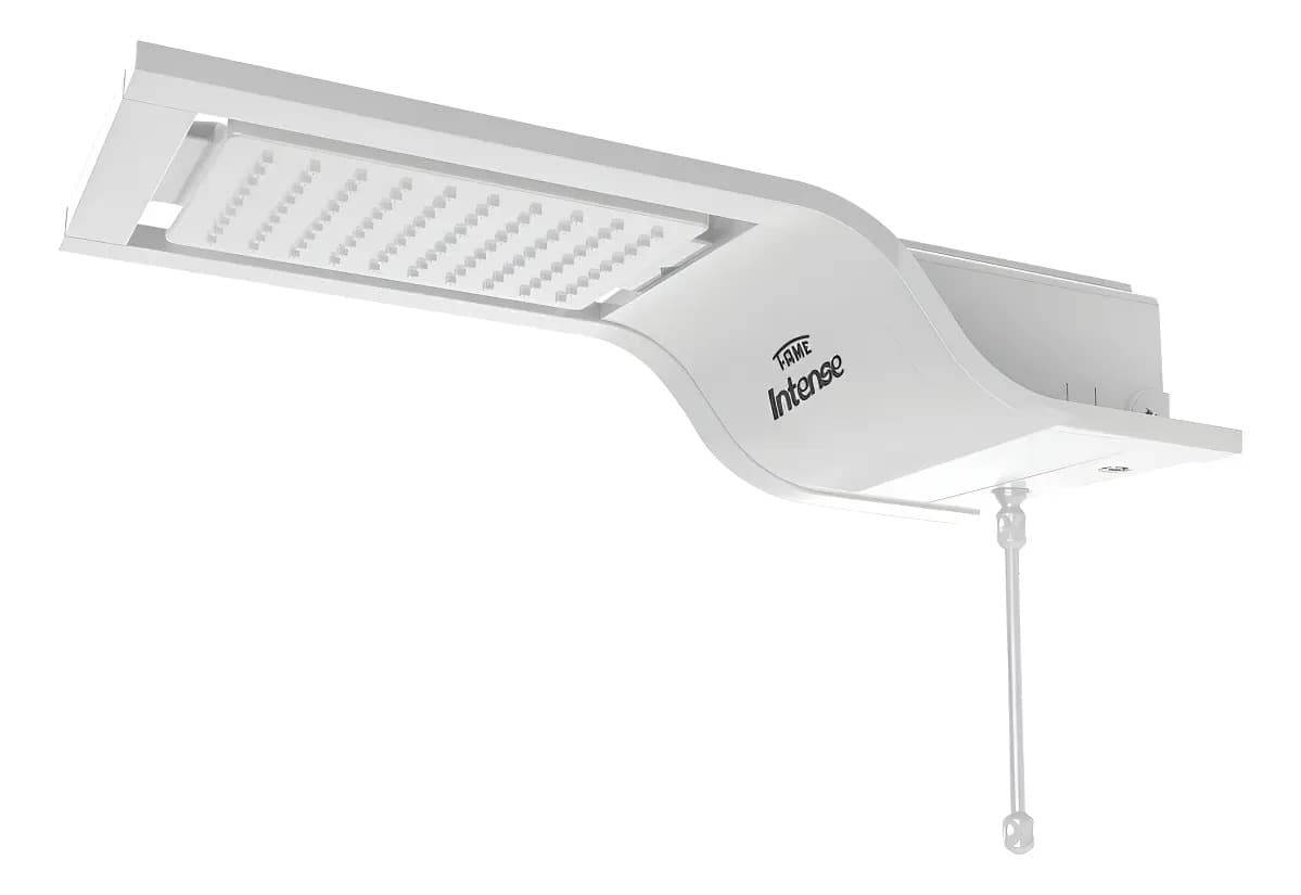 Chuveiro Elétrico Fame Intense Eletrônico Luxo White Potente Cor Branco Potência 5400 W — imagem 2