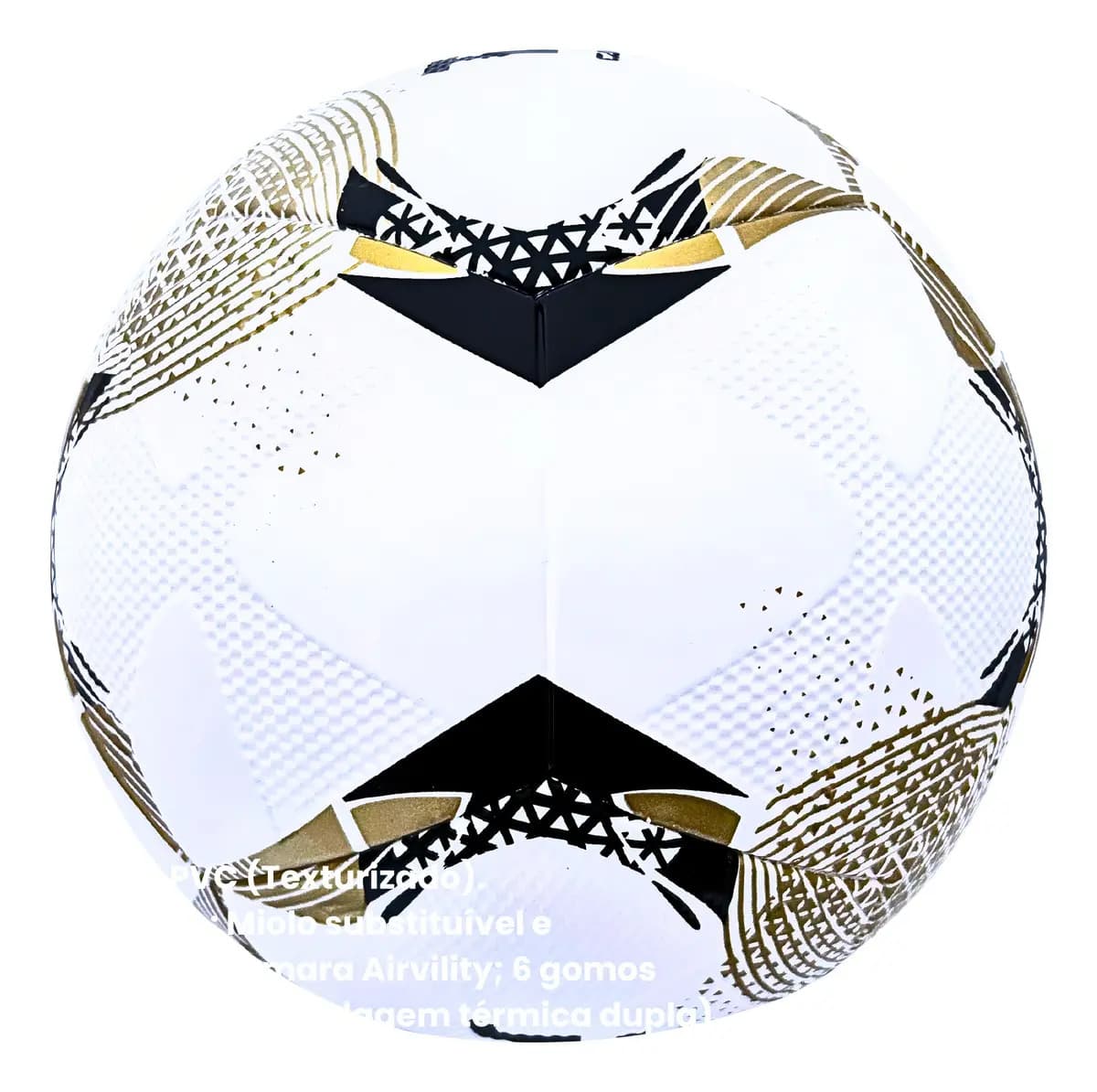 Bola De Futebol De Campo Topper Ultra Dupla Colagem Cor Dourado — imagem 6