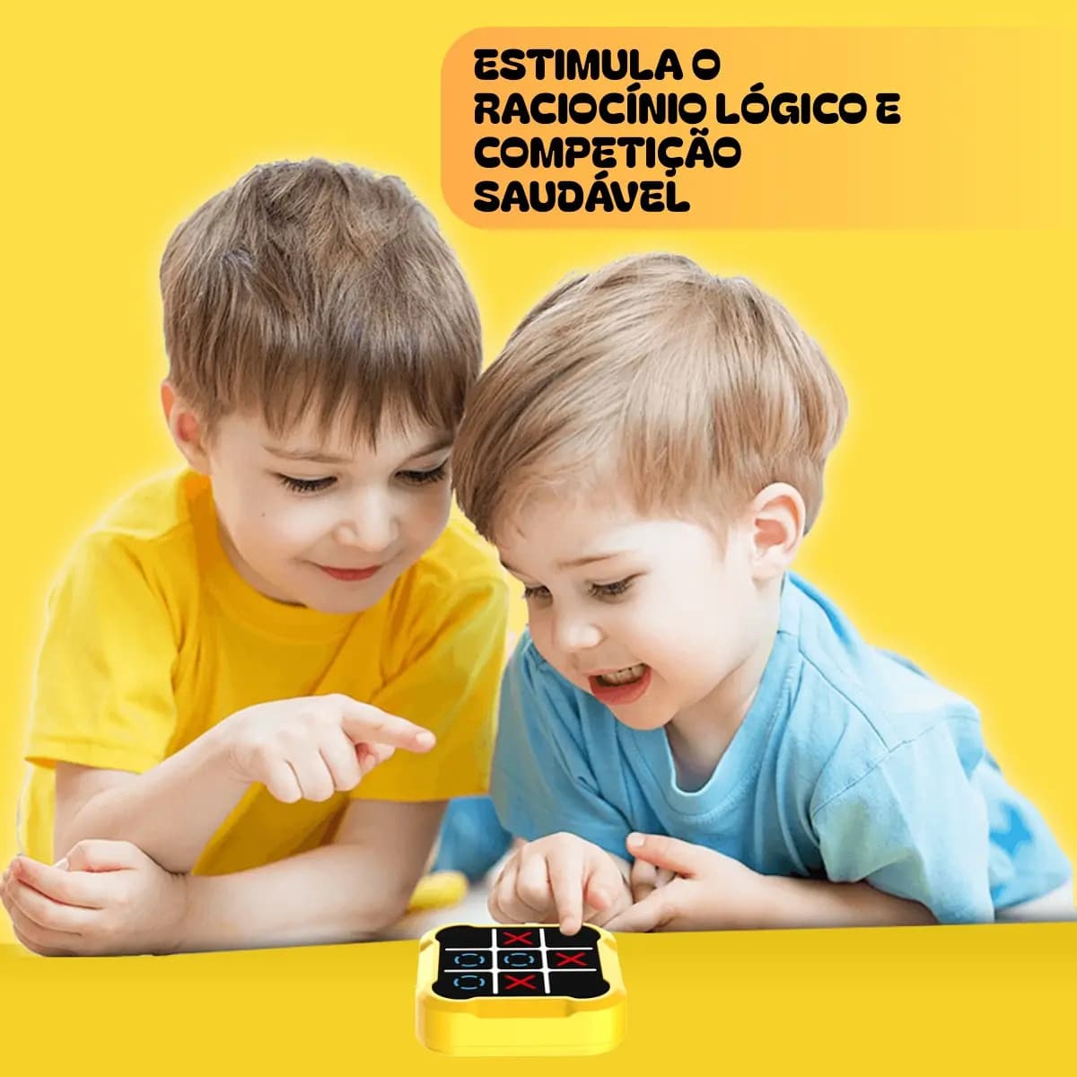 Brinquedo Jogo Da Velha Eletrônico Recarregavel Usb — imagem 3