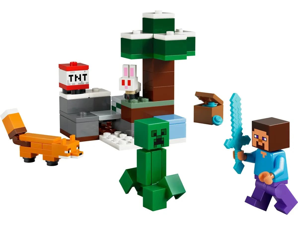 LEGO® Minecraft® A aventura de Steve na Taiga 21583 — imagem 4