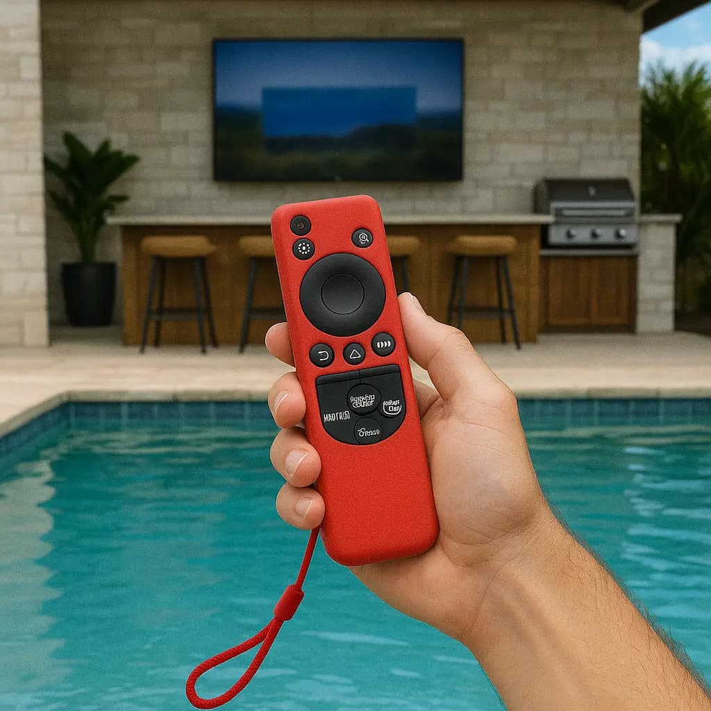 Capa Controle Remoto Silicone Smart Tv Samsung Cores Verde-limão — imagem 4