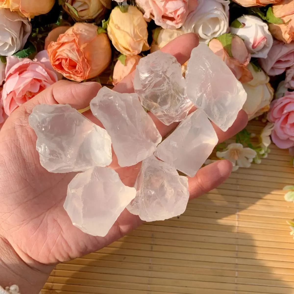 Quartzo Transparente Bruto 200g Cristal Natural Precioso — imagem 2