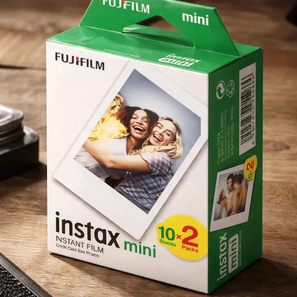 Filme Foto Intantânea Fujifilm Instax Mini Pack Com 20 Fotos Cor Branco — imagem 5