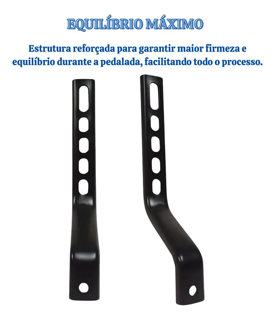 Rodinha Lateral Reforçada Para Bicicleta Infantil Aro 12 14 16 18 20 Aço Regulável Resistente — imagem 5