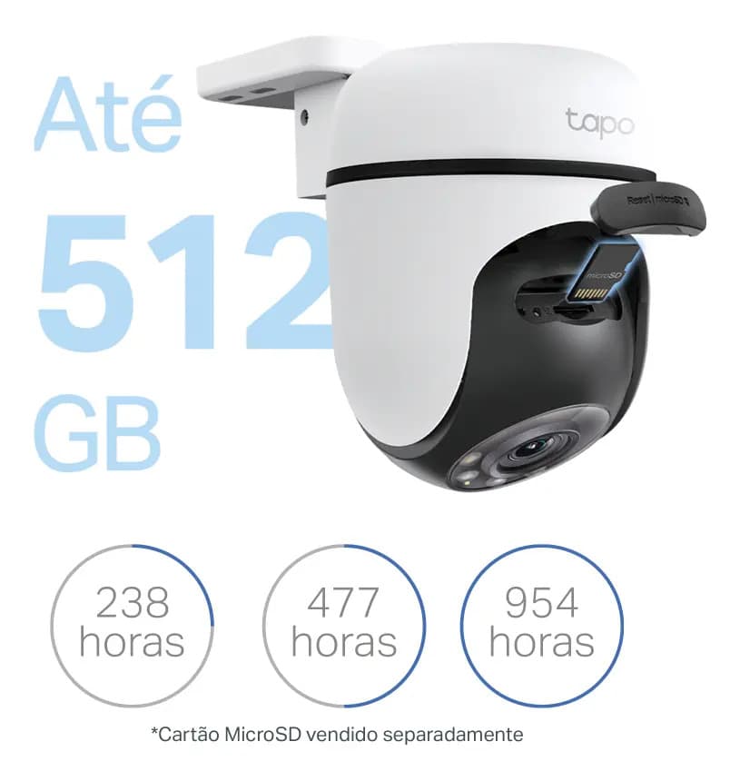 TP-Link Tapo C500 Câmera de Segurança Wifi 1080P 360° Colorida IP65 — imagem 5