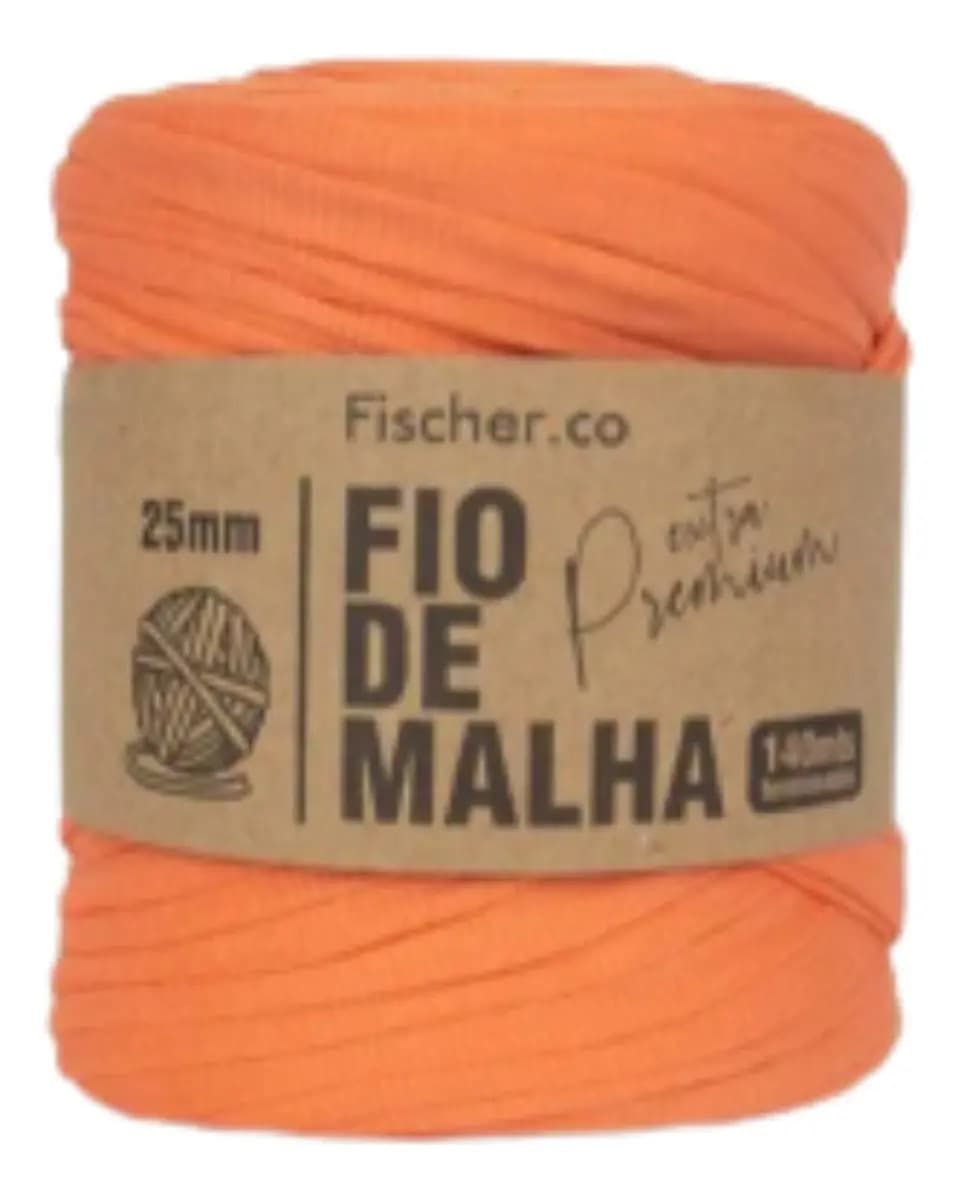 Fio De Malha Premium Fischer Para Crochê Artesanato Cor Por Do Sol — imagem 2