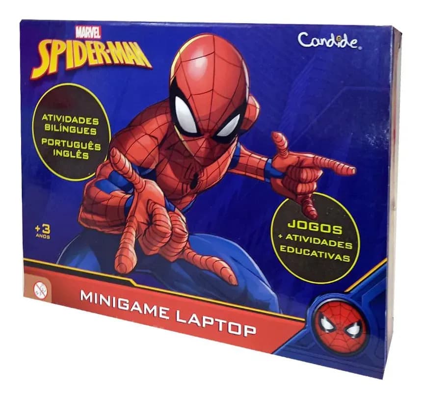 Laptop Infantil Educativo Spider Man Candide — imagem 4