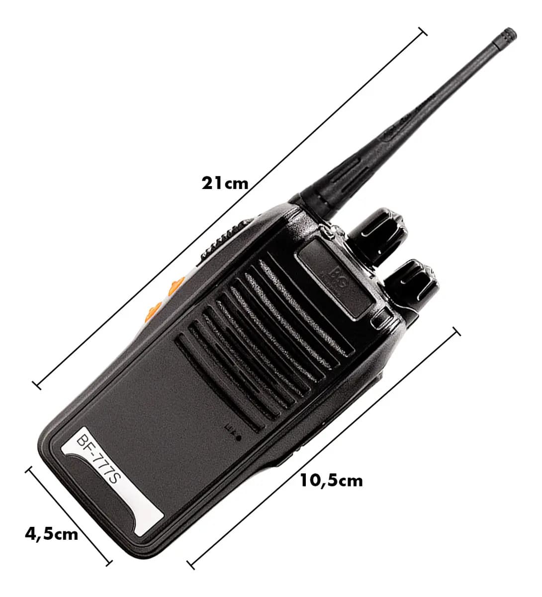 Kit 6 Radio Baofeng Walk Talk Comunicador 16 Ch 12km 777s — imagem 5