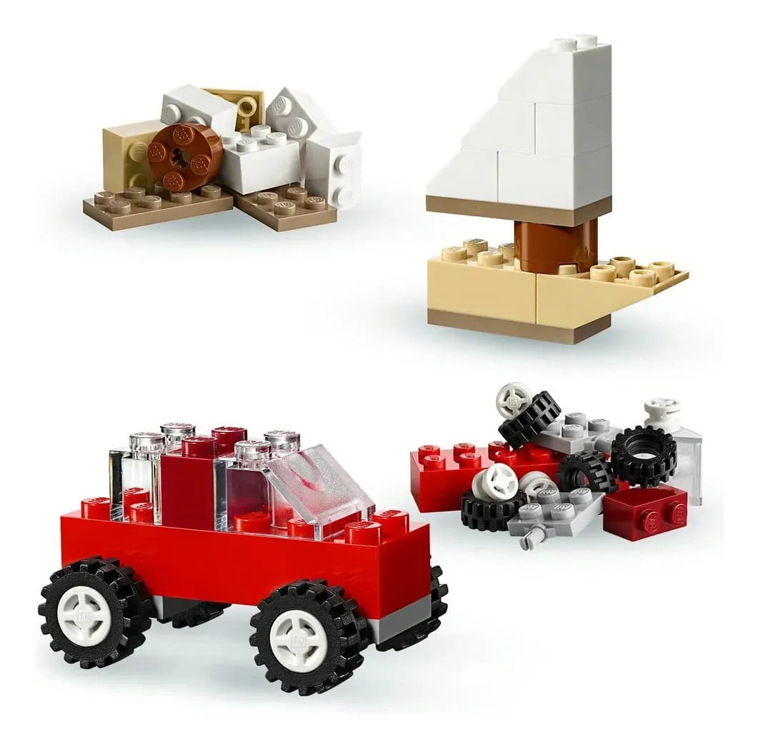 LEGO Classic Maleta da Criatividade 10713; Brinquedo criativo para montar e imaginar; Maleta com peças coloridas para criar bichinhos, supercarros, casas e muit — imagem 5