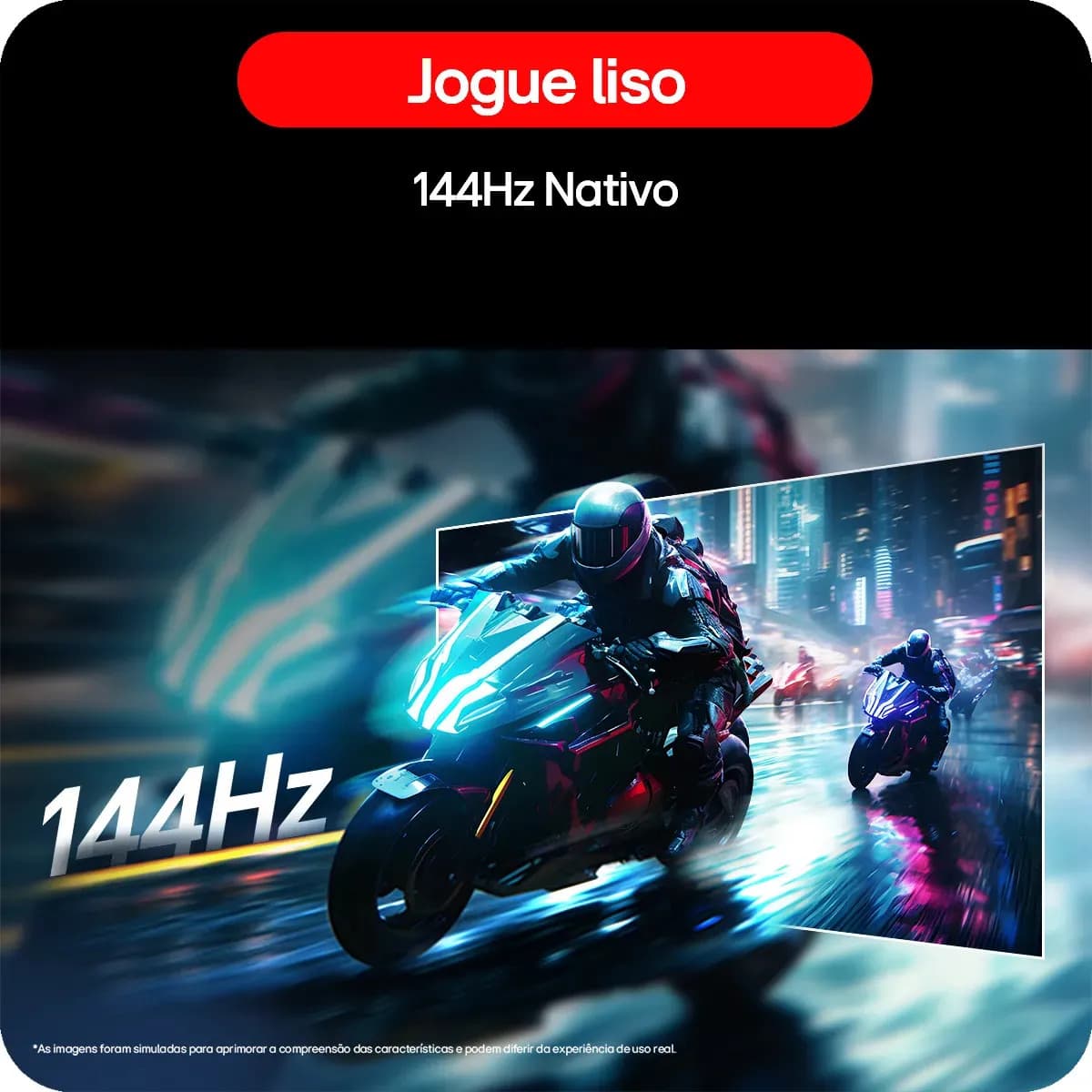 LG UltraGear Monitor Gamer 27" IPS, 144Hz Nativo, 1ms (MBR), Full HD (1920x1080), HDR10, NVIDIA G-SYNC, AMD FreeSync, Preto - 27G411B — imagem 4