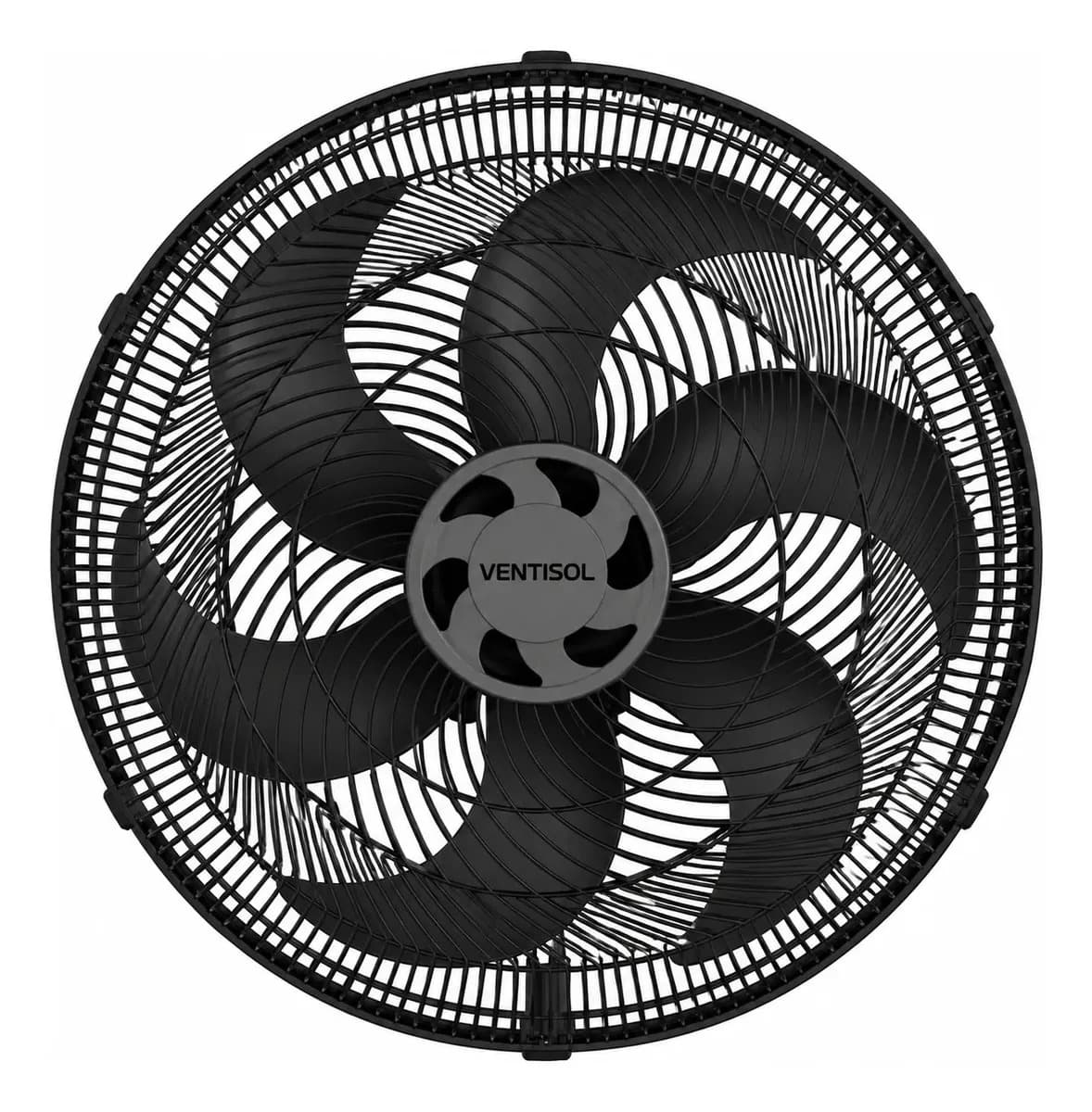 Ventilado De Coluna Turbo 6 Pás 40cm Preto Ventisol Diâmetro 40 Cm Frequência 80 Watts — imagem 4