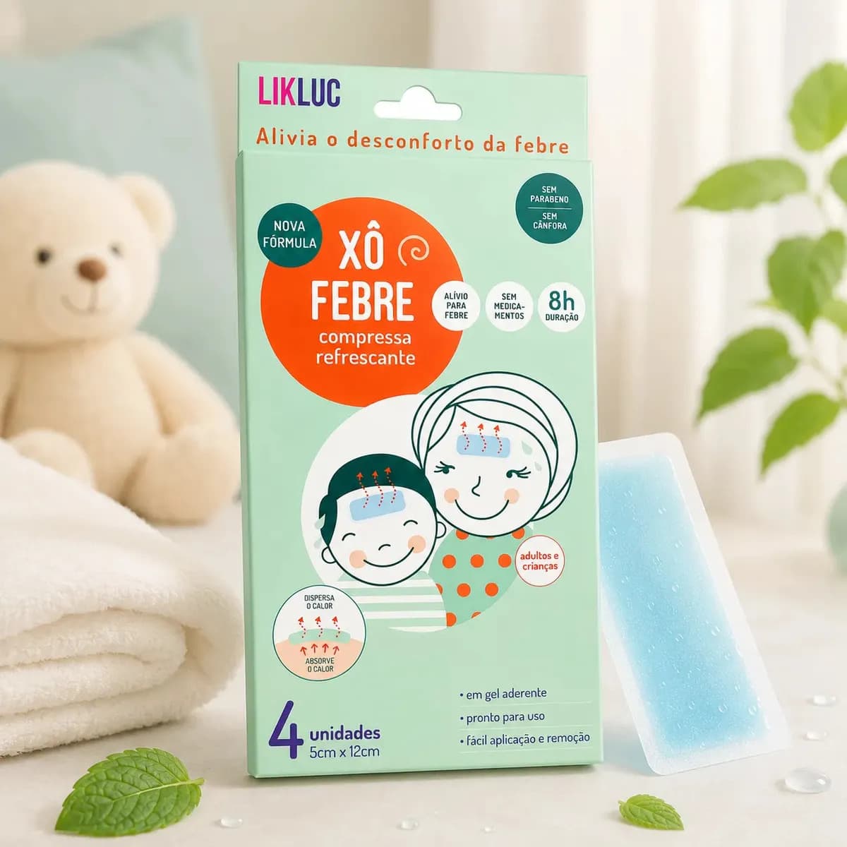 Xô Febre Compressa Refrescante - Baixar Febre — imagem 6