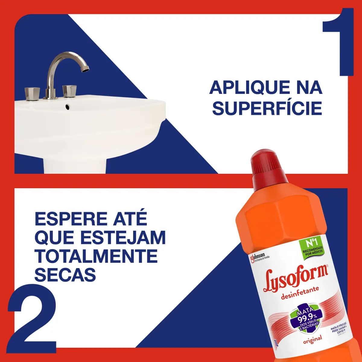 Desinfetante Lysoform Líquido Original Limpeza Pesada e Eficiente 500ml — imagem 6