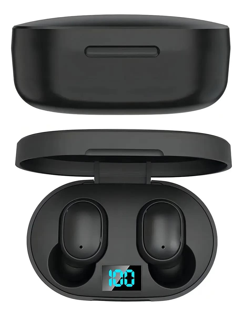 Hivi Fone De Ouvido Bluetooth 5.0 Par Sem Fio Duplo Cor Preto — imagem 6