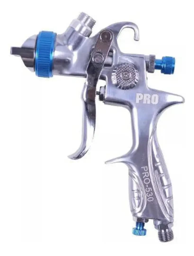 Pistola de Pintura Gravidade Hvlp 1,3mm Pdr Pro-530 Caneca 600ml 8 cfm — imagem 3