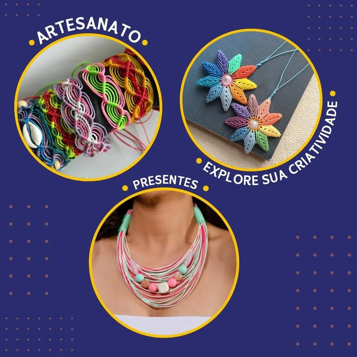 Cordão Encerado Azul Bebê 1mm 100m Nybc Para Joias e Costura — imagem 4