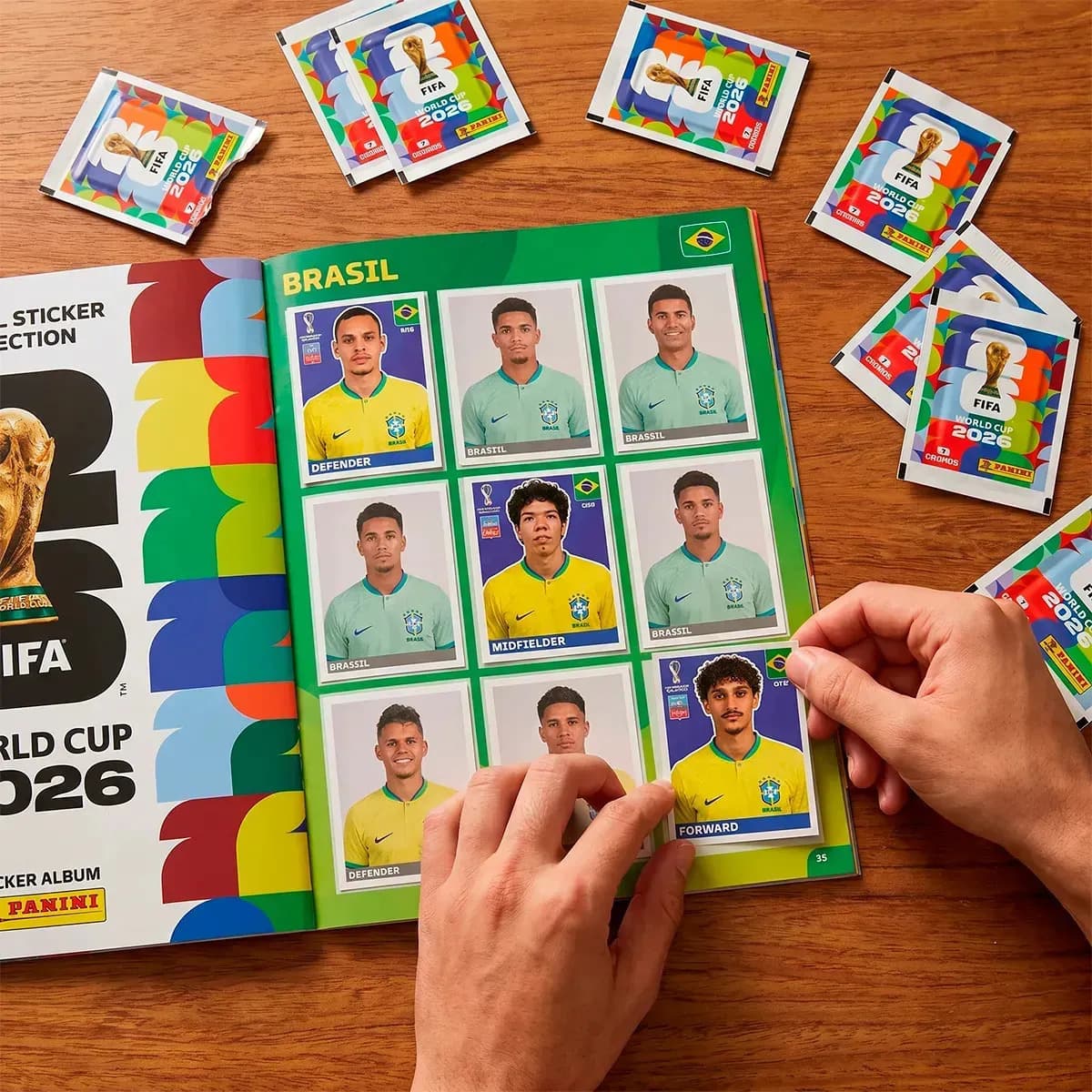 Kit 10 Pacotinhos Figurinhas Panini Copa Do Mundo — imagem 4