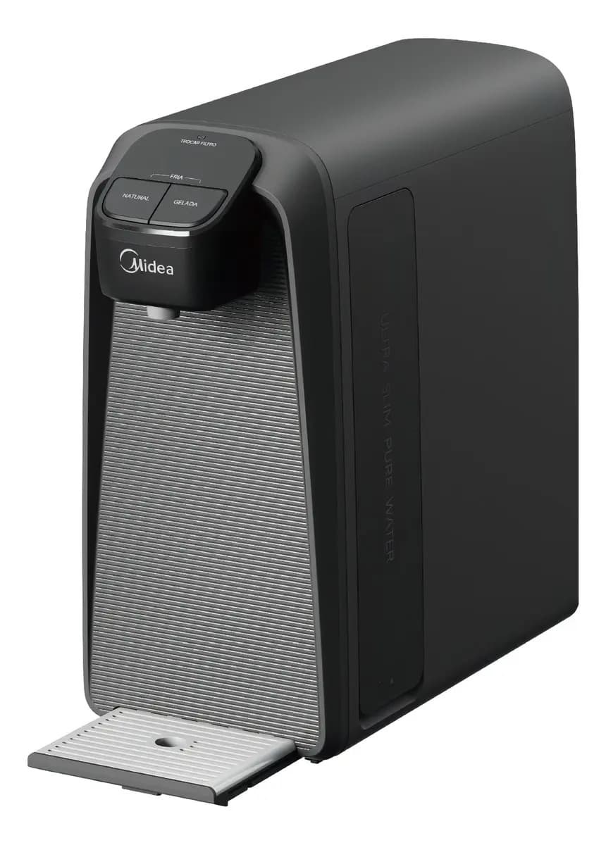 Purificador Midea SlimPure Bivolt Cinza Filtro 2 Estágios — imagem 4