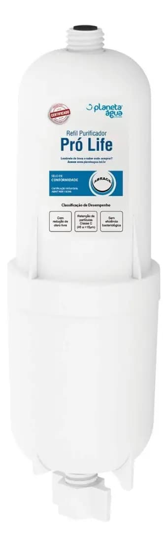 Kit 5 Refis Filtro Água Planeta Água Pro Life Soft Everest Compatível — imagem 2