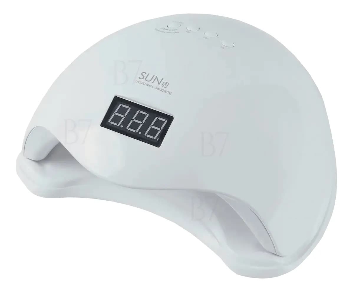 Cabine Sun Led/uv Sun5 Bivolt Unhas Profissional Seca Gel Cor Branco 110V/220V — imagem 3