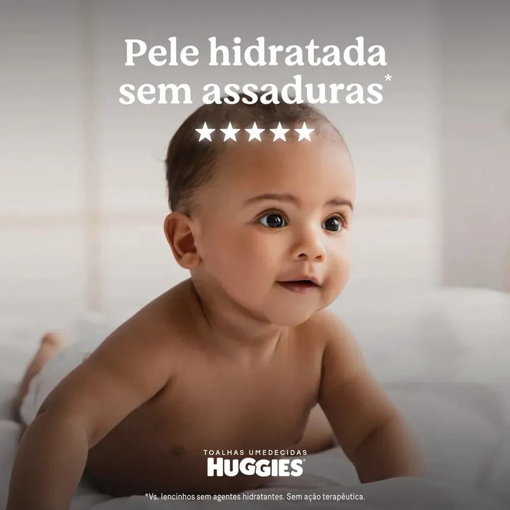 Huggies Lenços Umedecidos Higiene Superior Limpam 2x Mais 48 Un — imagem 3