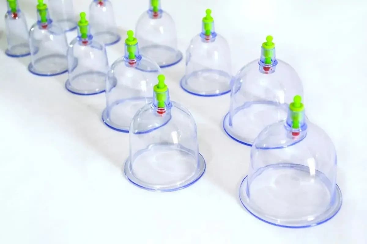 Kit 12 Ventosas Com Bomba Ventosaterapia Massoterapia Chines — imagem 4