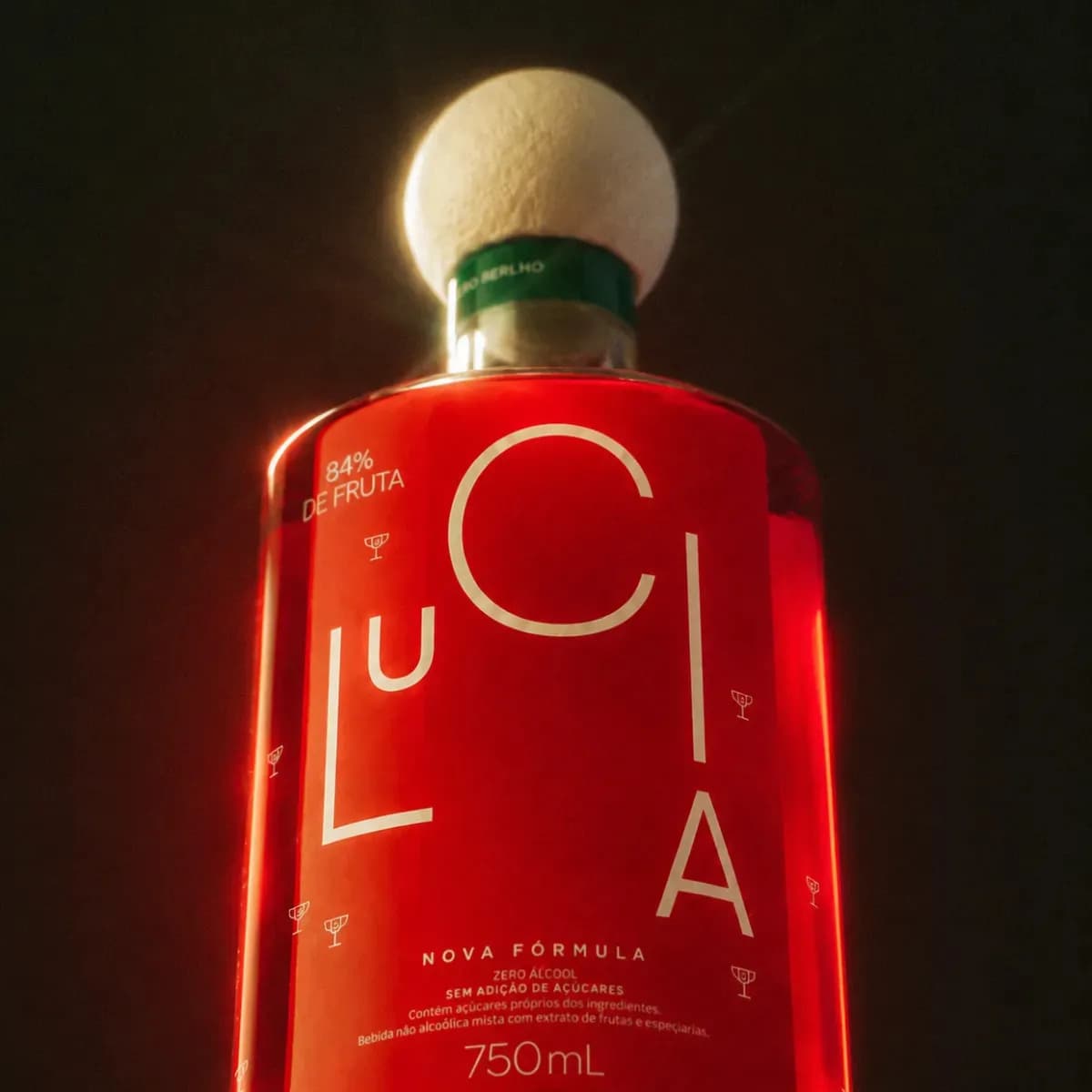Drink Lucia 750 ml Unidade - Aparetivio não Alcoólico. — imagem 5
