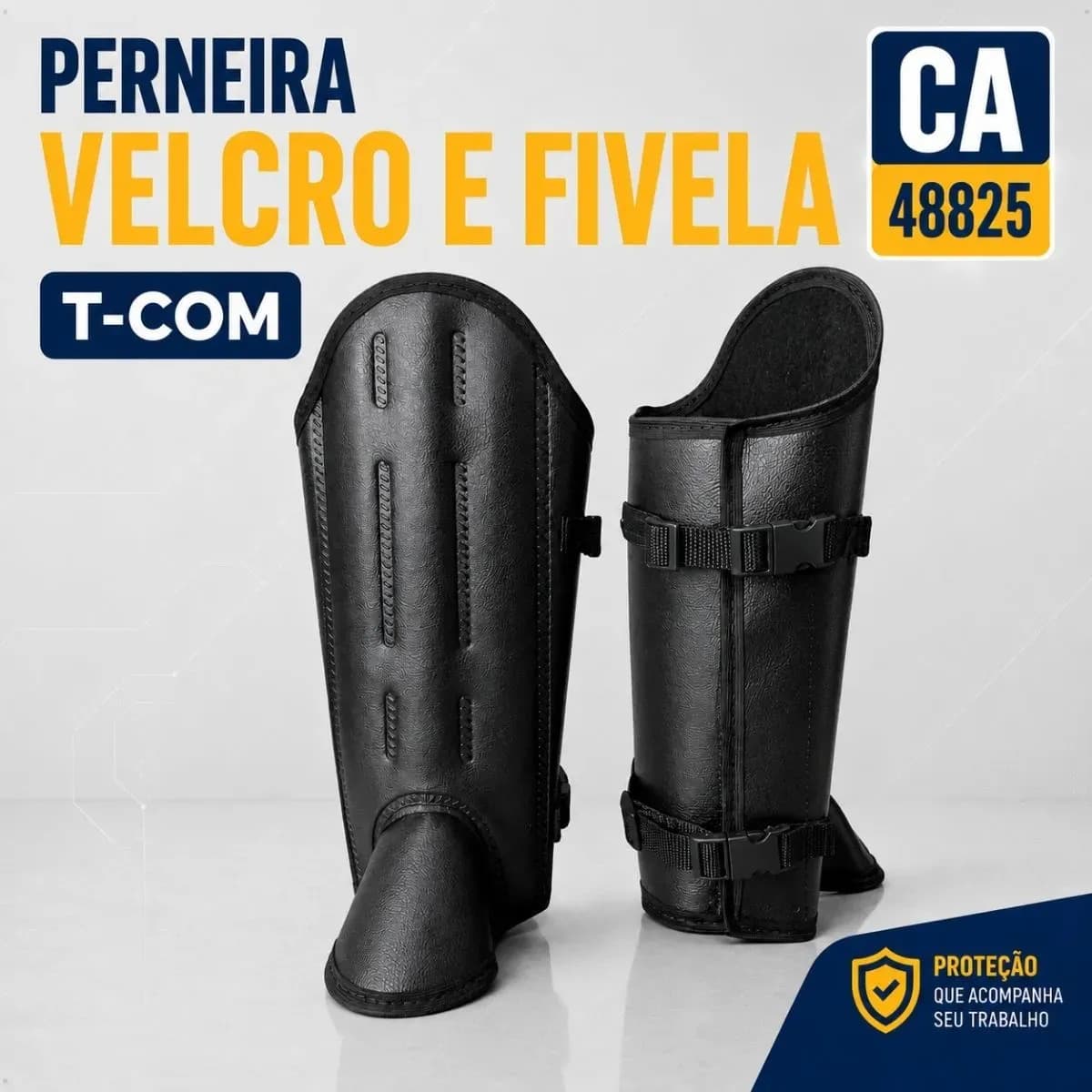 Perneira Segurança Bidim 3 Talas Picada Cobra Com Velcro — imagem 2