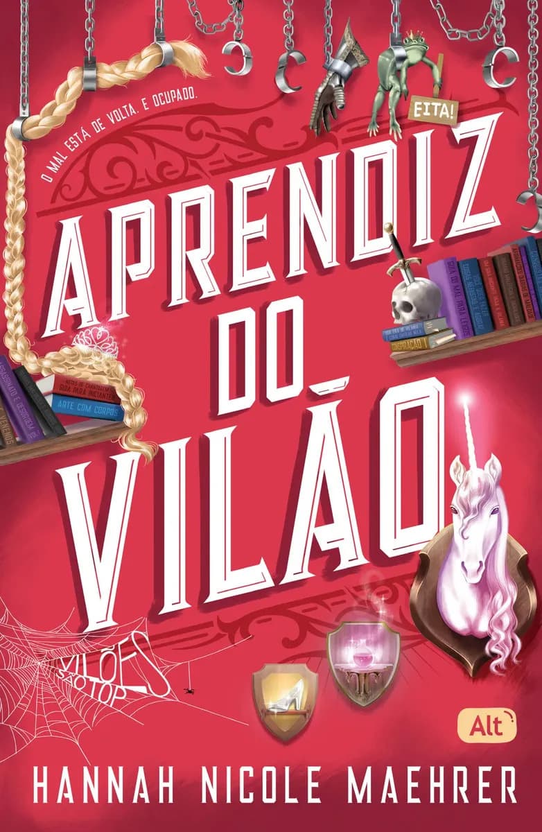 Aprendiz do vilão - Maehrer, Hannah Nicole - Globo Livros - Capa Mole — imagem 6