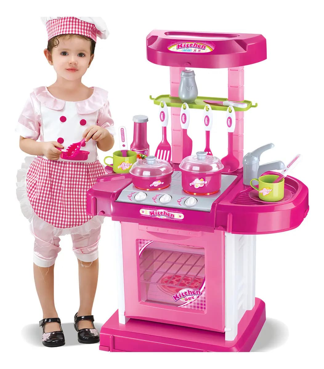 Cozinha De Brinquedo Infantil Completa Princess Replay Kids — imagem 6