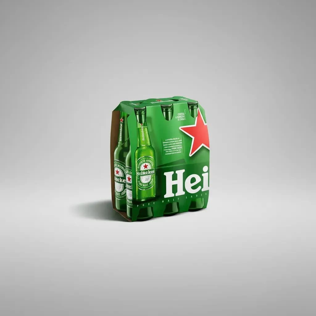 Cerveja Heineken Premium Garrafa 6 Long Neck 330ml — imagem 4