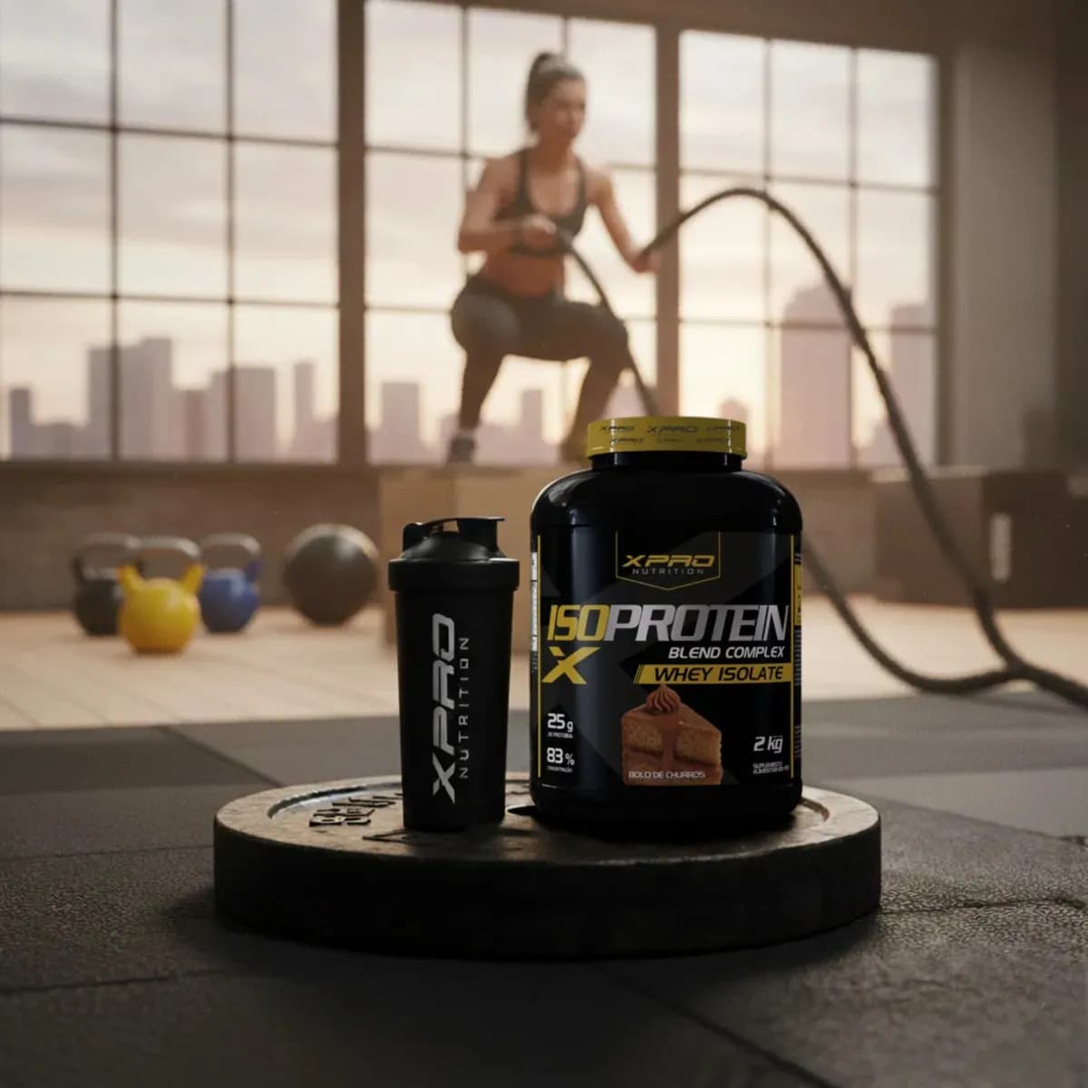 Whey protein XPro Nutrition Iso Blend Complex em pó sabor Baunilha x 2kg — imagem 5