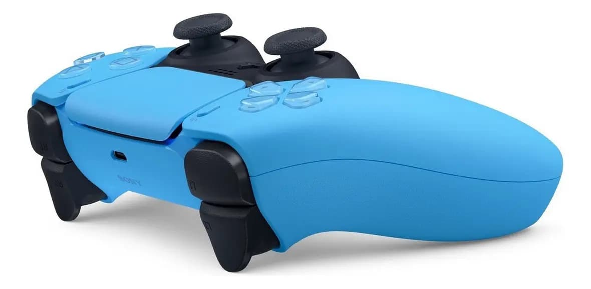 Controle DualSense Sem Fio PlayStation 5 Joystick Starlight Blue Sony CFI-ZCT1W — imagem 3