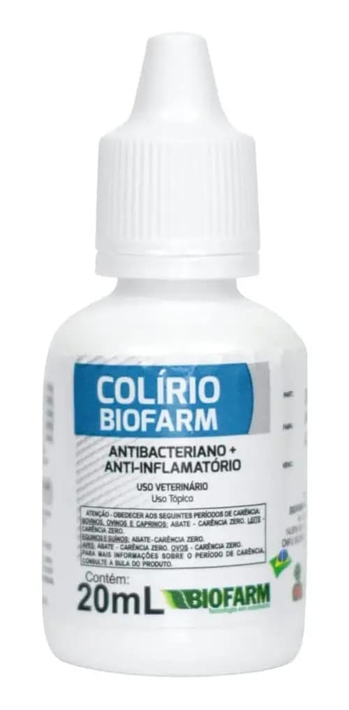 Colírio Biofarm 20ml Antibac+antinflam — imagem 2