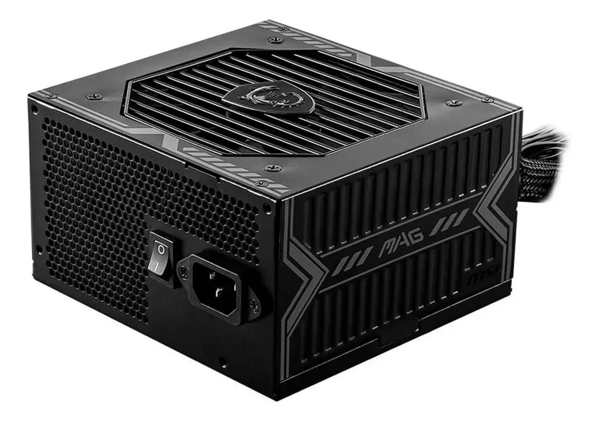 Fonte Msi Mag 650w 80 Plus Bronze Pfc Ativo A650bnl Preto — imagem 2