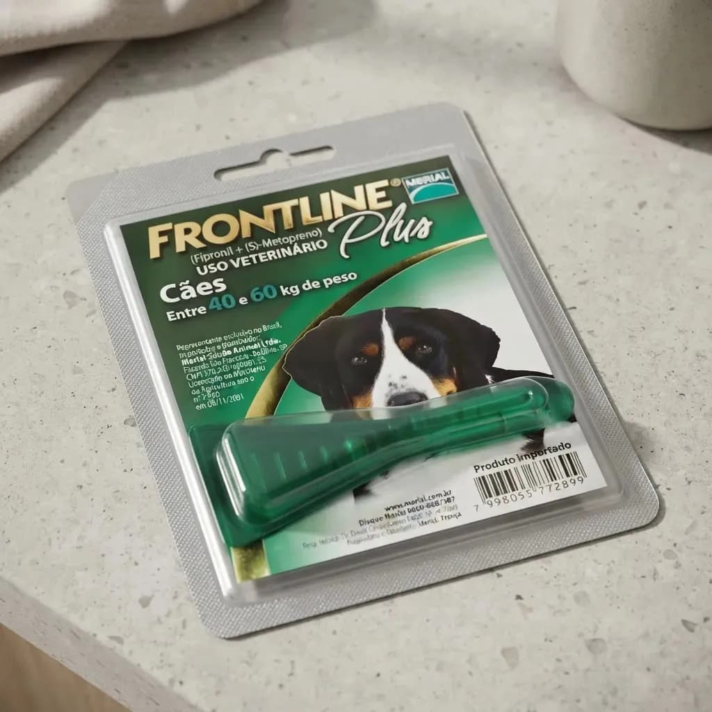 Frontline Plus Antipulgas e Carrapatos para Cães 40-60kg 4,02mL — imagem 4