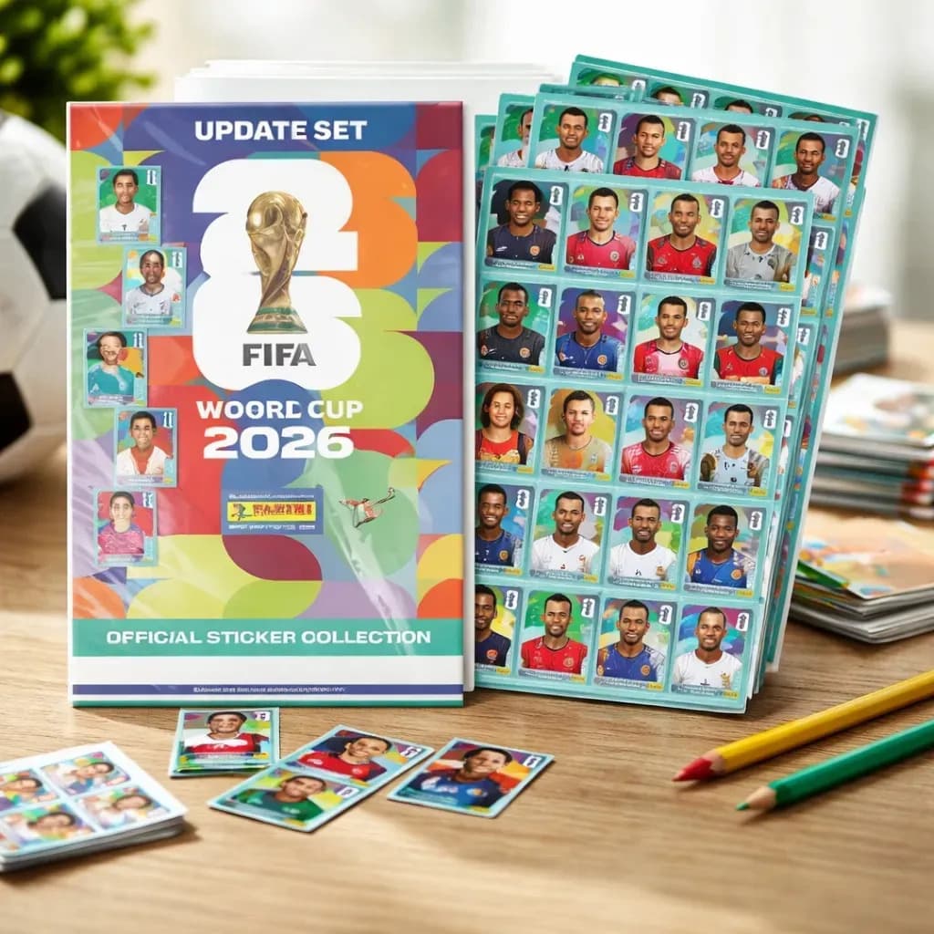 Kit De Atualização Do Álbum 120 figurinhas Panini Da Copa Do Mundo Fifa 2026 — imagem 4