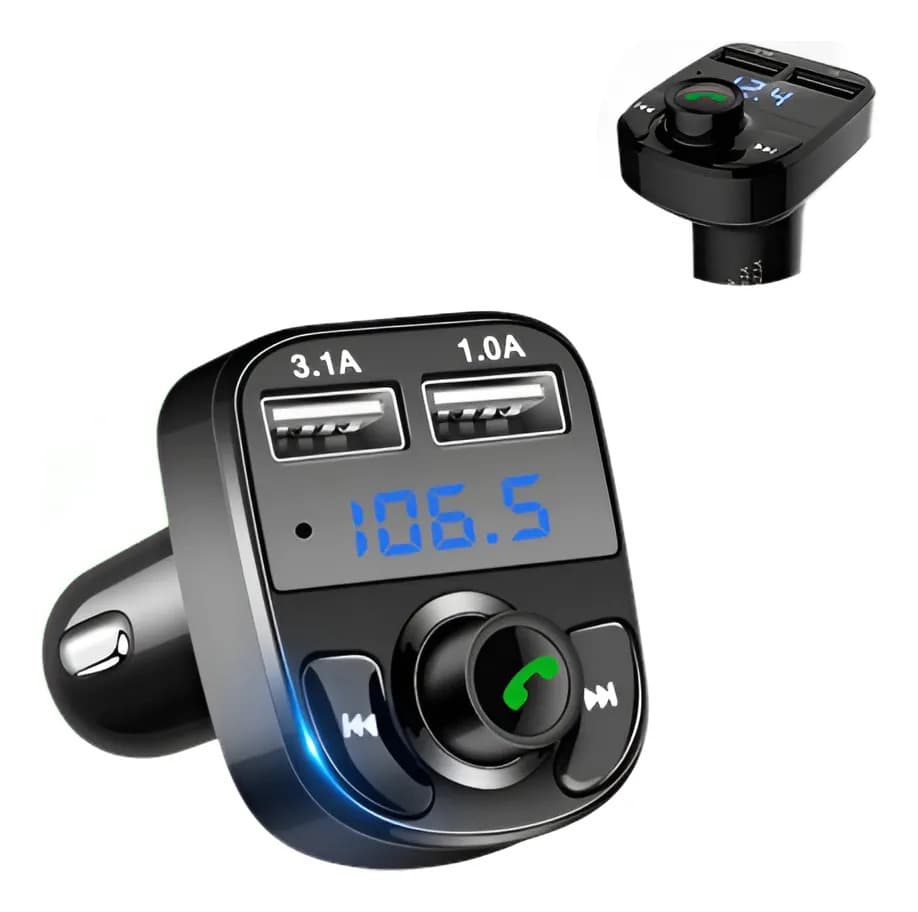 Adaptador Bluetooth Carro Universal Transmissor GotWire Carregador Automotivo — imagem 4