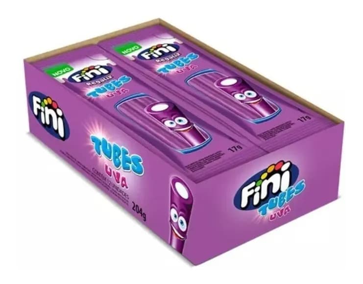 Fini - Tubes - Uva - 15g - C/12 — imagem 2